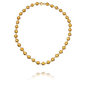 COLAR DE CONTAS MINHOTAS EM OURO