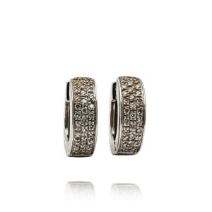 BRINCOS EM OURO COM DIAMANTES