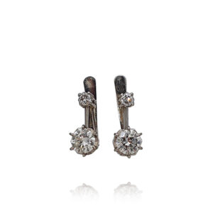 BRINCOS EM OURO COM DIAMANTES