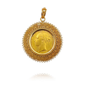 ARO COM LIBRA EM OURO