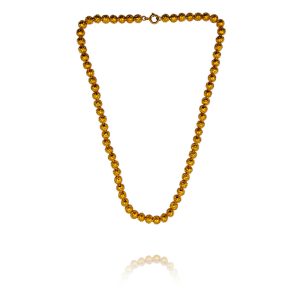 COLAR DE CONTAS MINHOTAS EM OURO