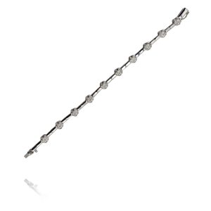 PULSEIRA EM OURO COM DIAMANTES