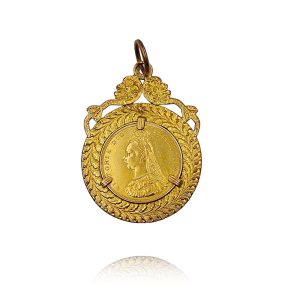 ARO COM LIBRA EM OURO