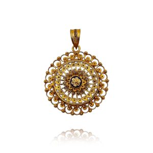 PENDENTE EM FILIGRANA DE OURO