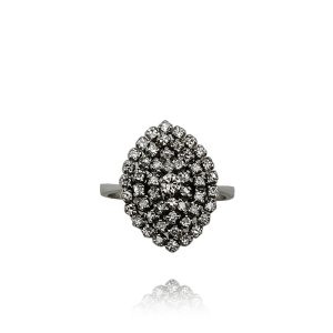 ANEL EM OURO COM DIAMANTES