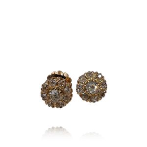 BRINCOS EM OURO COM DIAMANTES