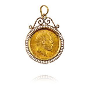 ARO COM LIBRA EM OURO